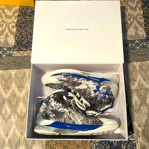 UA Curry 1 Icon Custom Basketball Shoes Size 12
